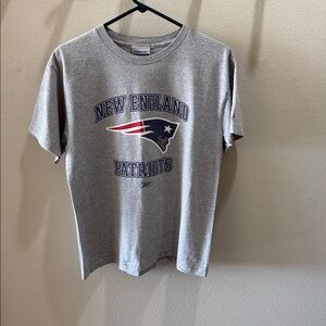 Reebok Gray New England Patriots Tee